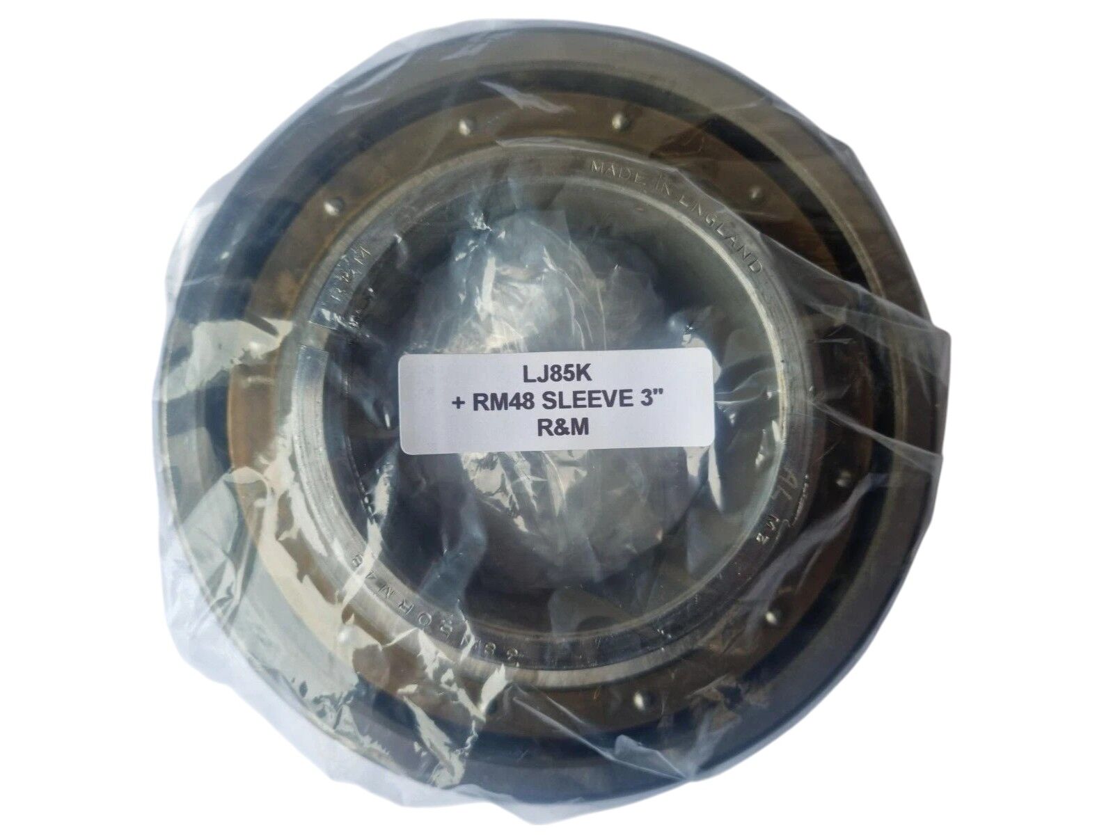 R&M LJ85K Deep Groove Radial Ball Bearing With RM48 3" Sleeve Made In England