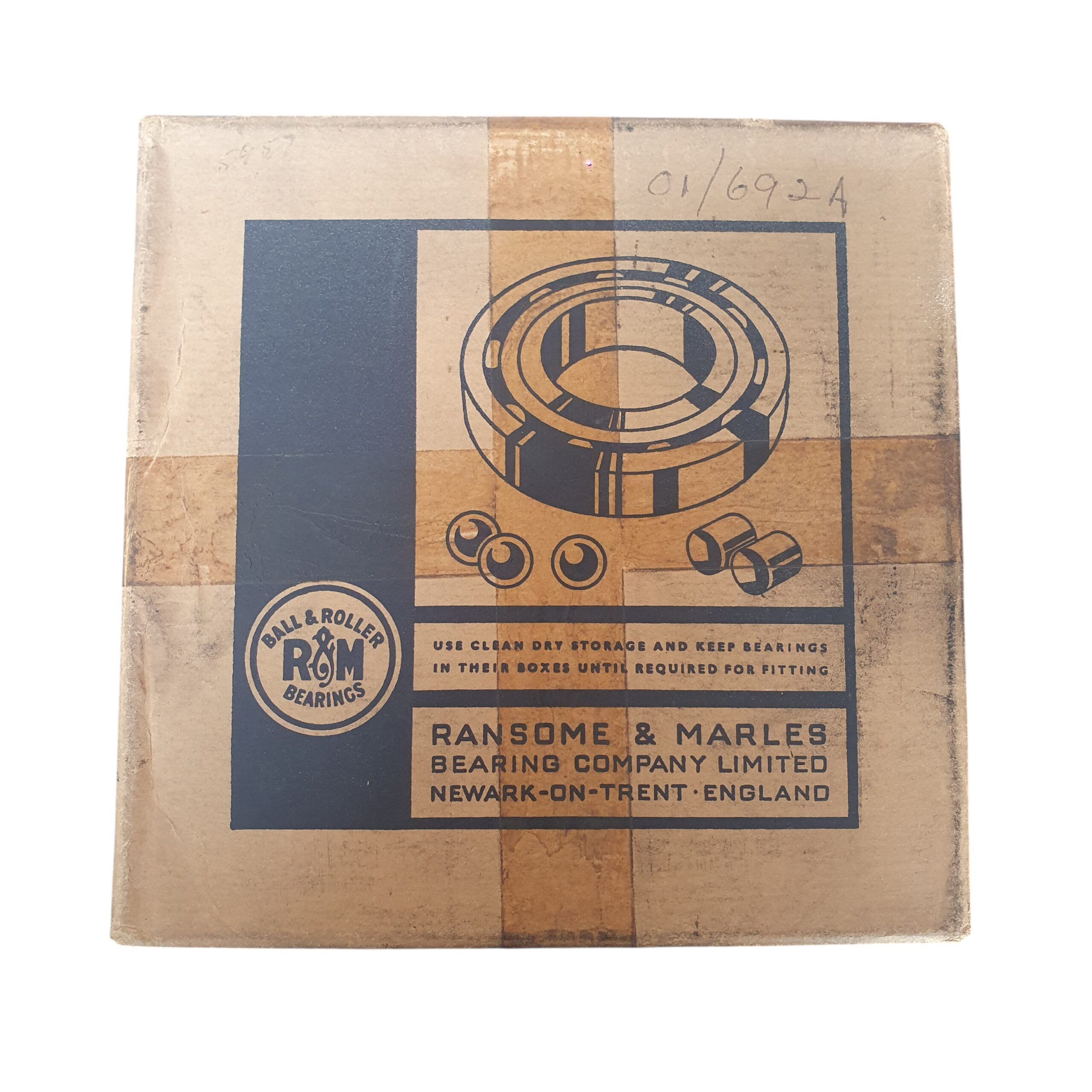 R&M 7217 LJT85 Single Row Angular Contact Bearing