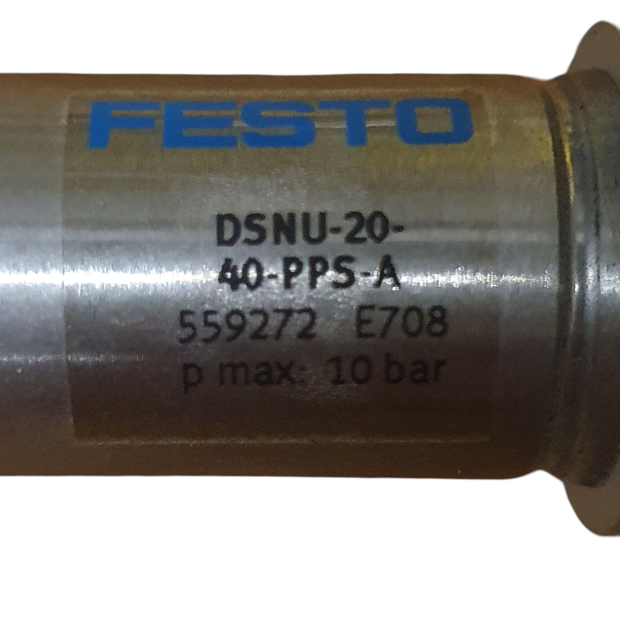 Festo Pneumatic Cylinder - 559272 - DSNU-20-40-PPS-A